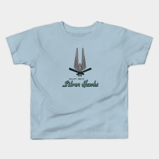 Defunct South Bend Silver Hawks Minor League Baseball Kids T-Shirt